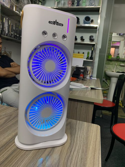 Portable Double-Ended Spray Fan & Air Cooler