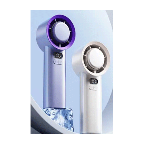 GearUP M57 Cooling Handheld Fan – Portable USB Rechargeable Mini Fan for Travel, Office & Outdoor Use