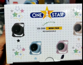 Rechargeable Portable mini fan
