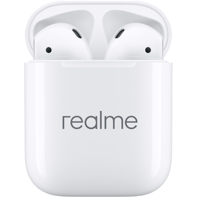 Realme Bluetooth AirPods In Ear Headphone White